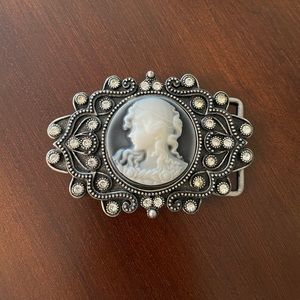 Old Fashion Picture Belt Buckle